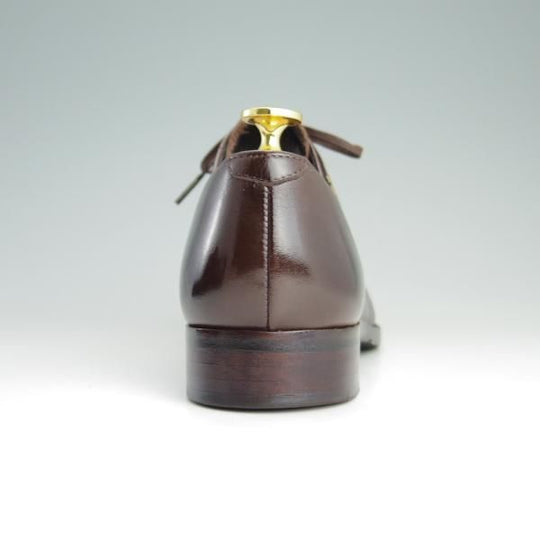 美品★トレーディングポスト SIZE 7【★クォーターブローグ/1007】カーフ/濃茶/メンズ/Trading Post★e878