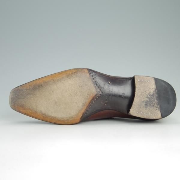 美品★(スペイン製)マグナーニ・セレクション SIZE 38【定価￥88,000-★スキンステッチ仕様/19883】カーフ/コニャック/MAGNANNI★e879