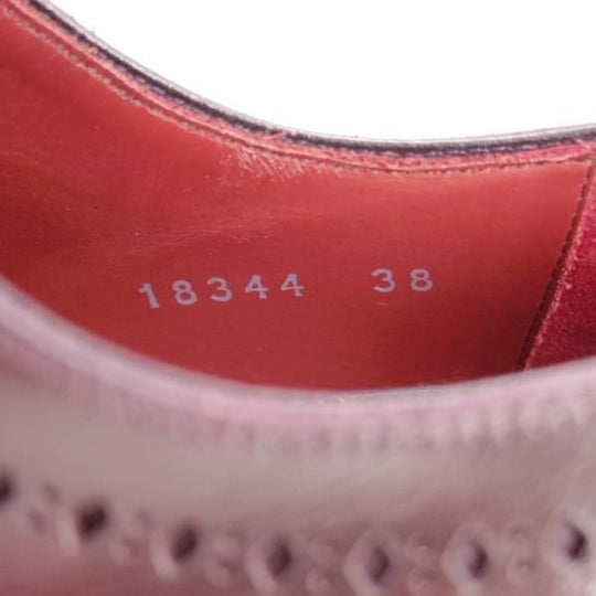 極美品★(スペイン製)マグナーニ SIZE 38【定価￥60,500-★オパンケ/ボロネーゼ製法】18344/セミブローグ/カーフ/MAGNANNI★e880