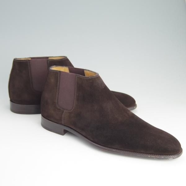 HERMES JOHN LOBB エルメス ジョンロブ 良品□HERMES JOHN LOBB エルメス ジョンロブ レザー ウィングチップ