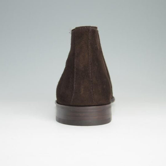 ほぼ未使用★ジョンロブ製 SIZE 42.5/UK7.5程度【貴重★エルメス別注/HERMES】JUSTIN/H103/サイドゴアブーツ/スエード/JOHN LOBB★e882