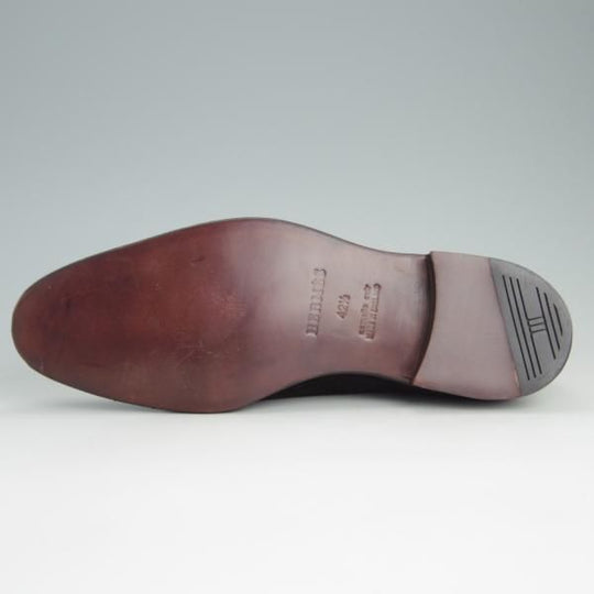 ほぼ未使用★ジョンロブ製 SIZE 42.5/UK7.5程度【貴重★エルメス別注/HERMES】JUSTIN/H103/サイドゴアブーツ/スエード/JOHN LOBB★e882