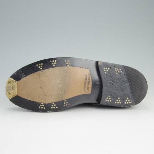 極美品★(独)ハインリッヒ・ディンケラッカー SIZE 5.5【定価￥159,500-★BEAMS限定品/コードバン/紺】RIO/Heinrich Dinkelacker★e883