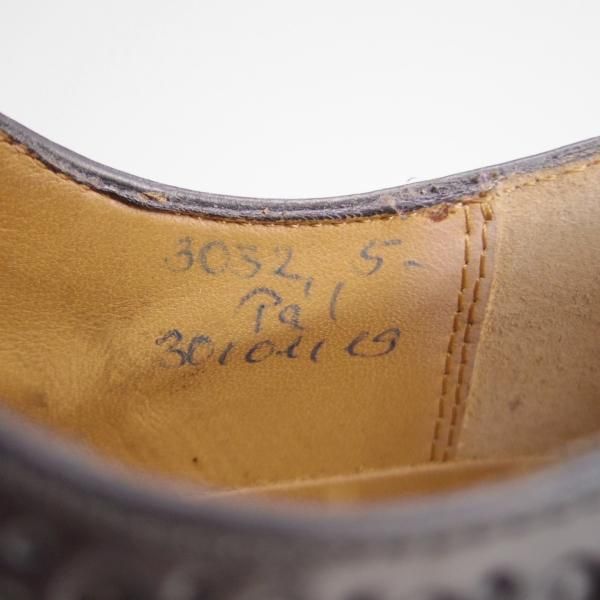 極美品★(独)ハインリッヒ・ディンケラッカー SIZE 5.5【定価￥159,500-★BEAMS限定品/コードバン/紺】RIO/Heinrich Dinkelacker★e883