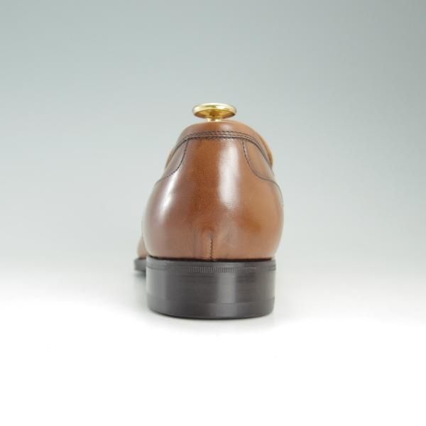 新品★(伊)FABI/ファビ SIZE 7【定価8万円程度★伊勢丹メンズ取扱/ボロネーゼ製法】コインローファー/カーフ/茶/メンズ★e895