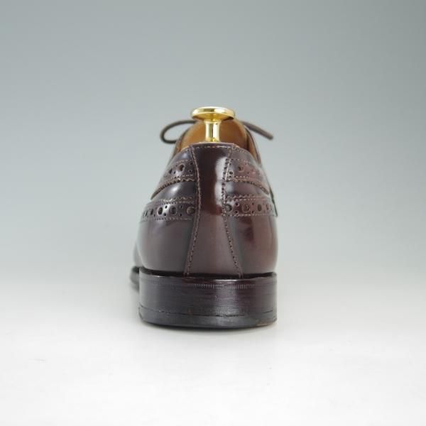 極上★(英)アルフレッド・サージェント 7.5F【貴重★(米)Jプレス/J.PRESS別注】87ラスト/ロングウイング/濃茶/Alfred Sargent★e897