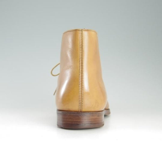 美品★クロケット&ジョーンズ 8E【★(英)ポールスミス別注/Paul Smith】チャッカブーツ/カーフ/薄茶/メンズ/Crockett&Jones★e898