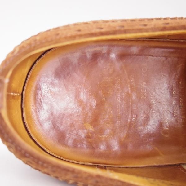 極上★チャーチ 65F/UK6.5【旧チャーチ★73ラスト/CHETWYND/チェットウィンド】3都市ロゴ/フルブローグ/スエード/茶/Church's★e899