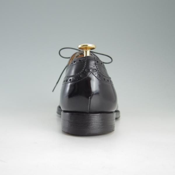 極上★チャーチ 85F/UK8.5【旧チャーチ★73ラスト/CHETWYND/チェットウィンド】3都市ロゴ/フルブローグ/カーフ/黒/メンズ/Church's★e900