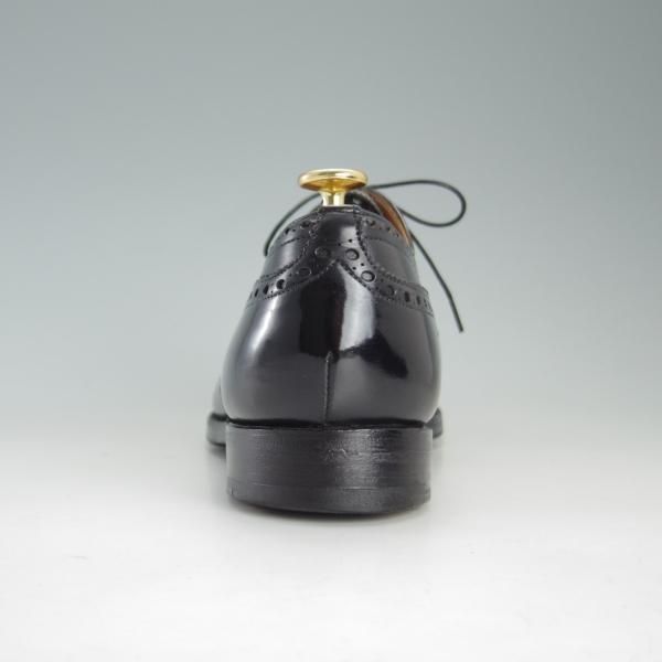 極上★チャーチ 85F/UK8.5【旧チャーチ★73ラスト/CHETWYND/チェットウィンド】3都市ロゴ/フルブローグ/カーフ/黒/メンズ/Church's★e900