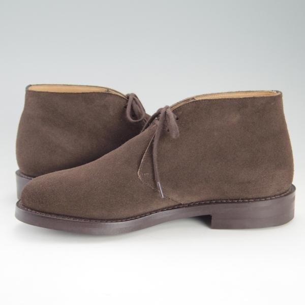 ほぼ未使用★チャーチ 60F/UK6【定価￥73,700-★ダイナイトソール仕様/RYDER 3/ライダー】チャッカブーツ/スエード/濃茶/Church's★e901