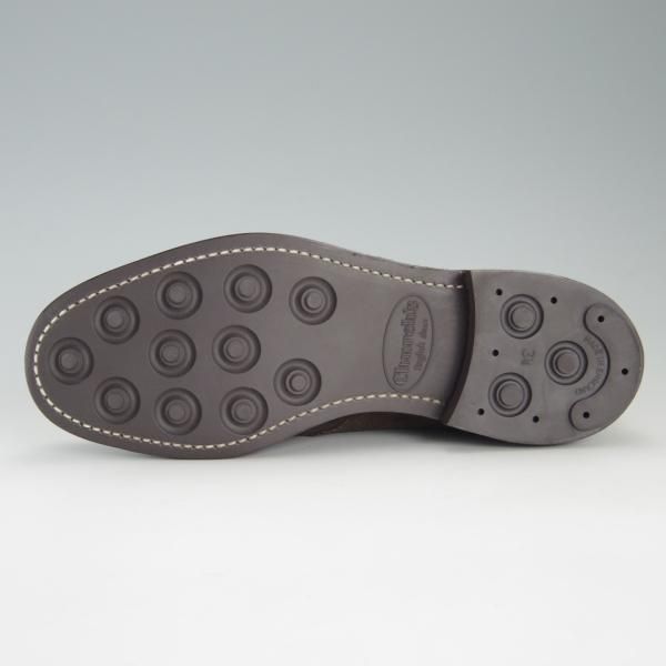 ほぼ未使用★チャーチ 60F/UK6【定価￥73,700-★ダイナイトソール仕様/RYDER 3/ライダー】チャッカブーツ/スエード/濃茶/Church's★e901