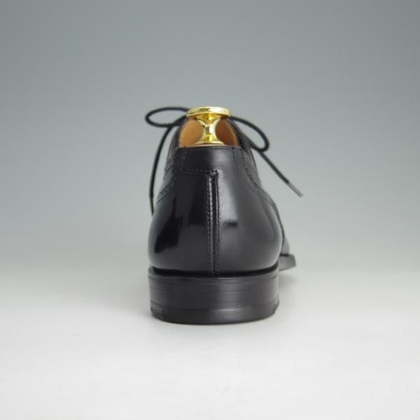 極上★クロケット&ジョーンズ 6E【ハンドグレードライン★CLEVELAND/ブラインドブローグ】カーフ/黒/メンズ/Crockett&Jones★e907