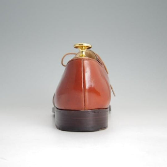 極上★(伊)シルヴァノ・ラッタンジ SIZE 6【貴重★シャドウステッチ仕様/BASSETT WALKER別注】Uチップ/カーフ/Silvano Lattanzi★e909