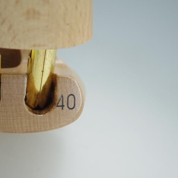 美品★サルトレカミエ SIZE 40【定価￥9,900-★木製シューツリー/SR200EX/ブナ】シューキーパー/メンズ/Sarto Recamier★e912