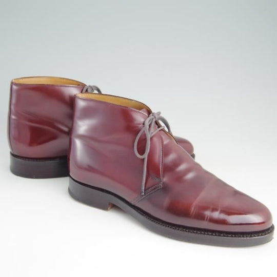 極上★クロケット&ジョーンズ 6E【★ロイドフットウェア別注/Lloyd Footwear】240ラスト/チャッカブーツ/赤茶/メンズ/Crockett&Jones★e917