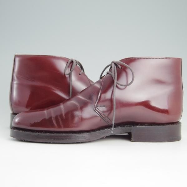 極上★クロケット&ジョーンズ 6E【★ロイドフットウェア別注/Lloyd Footwear】240ラスト/チャッカブーツ/赤茶/メンズ/Crockett&Jones★e917