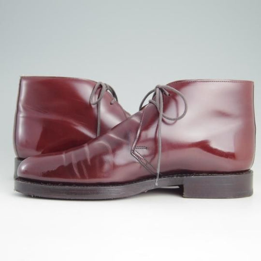 極上★クロケット&ジョーンズ 6E【★ロイドフットウェア別注/Lloyd Footwear】240ラスト/チャッカブーツ/赤茶/メンズ/Crockett&Jones★e917