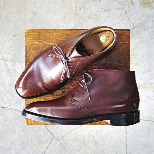 極上☆ジョンロブ UK5.5程度【☆チャッカブーツ/GIONO】ジオーノ