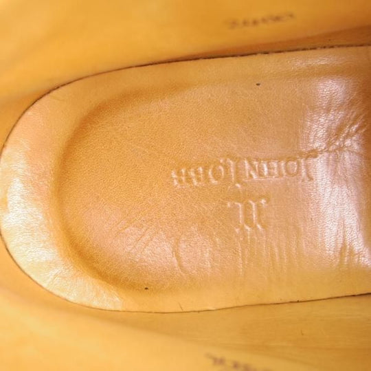 極上★ジョンロブ UK5.5程度【★チャッカブーツ/GIONO】ジオーノ/8896ラスト/カーフ/濃茶/メンズ/JOHN LOBB★e919