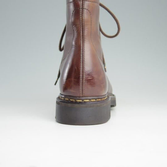 極上★ジョンロブ UK5.5【貴重★PARISロゴ時代の製品/コテージライン】BARROW/ブーツ/カーフ/茶/メンズ/旧ロゴ/JOHN LOBB★e920