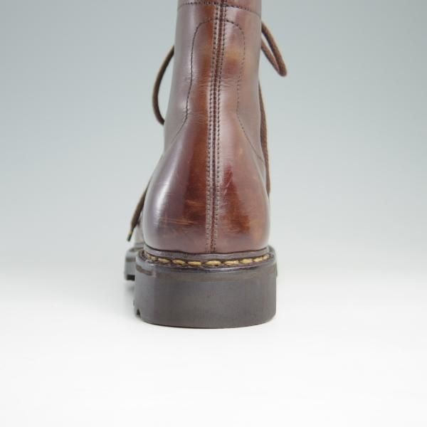 極上★ジョンロブ UK5.5【貴重★PARISロゴ時代の製品/コテージライン】BARROW/ブーツ/カーフ/茶/メンズ/旧ロゴ/JOHN LOBB★e920