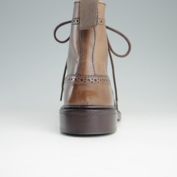 美品★トリッカーズ(レディース) SIZE 5【モデル定価￥88,000-★MALTON/モールトン】L2508/カントリーブーツ/茶/Tricker's★e923