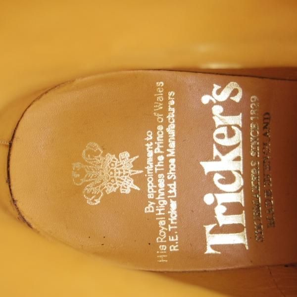 美品★トリッカーズ(レディース) SIZE 5【モデル定価￥88,000-★MALTON/モールトン】L2508/カントリーブーツ/茶/Tricker's★e923