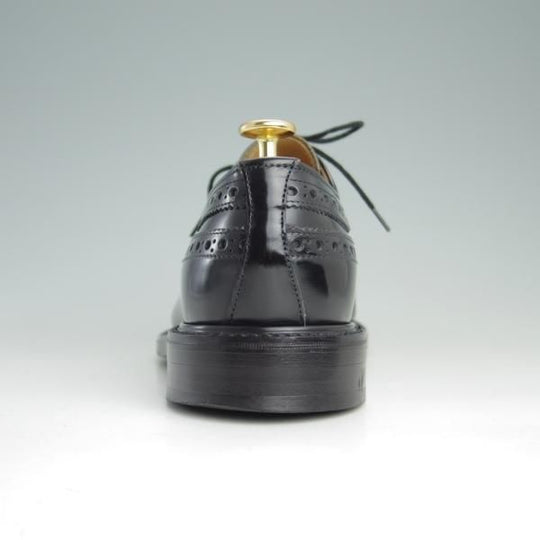 極上★(英)アルフレッド・サージェント 8FX【★フルブローグ/WASHINGTON】ポリッシュレザー/黒/メンズ/Alfred Sargent★e924