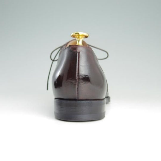 極美品★(伊)FABI/ファビ SIZE 6【定価8万円程度★伊勢丹メンズ取扱/ボロネーゼ製法】8354/オックスフォードシューズ/カーフ/赤茶★e925