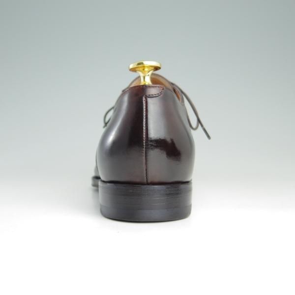 極美品★(伊)FABI/ファビ SIZE 6【定価8万円程度★伊勢丹メンズ取扱/ボロネーゼ製法】8354/オックスフォードシューズ/カーフ/赤茶★e925