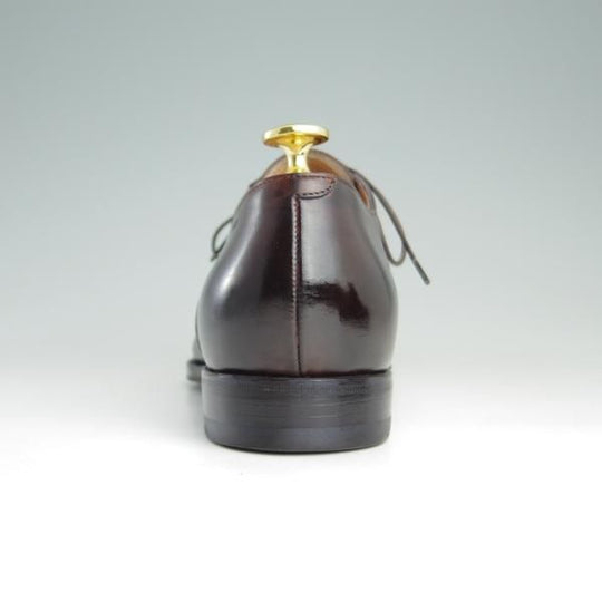 極美品★(伊)FABI/ファビ SIZE 6【定価8万円程度★伊勢丹メンズ取扱/ボロネーゼ製法】8354/オックスフォードシューズ/カーフ/赤茶★e925