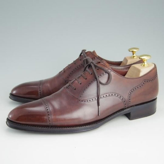 美品★Soffice&Solid/ソフィス&ソリッド SIZE 7【現行定価￥5〜6万円程度★トレーディングポスト別注/S501】クォーターブローグ★e926