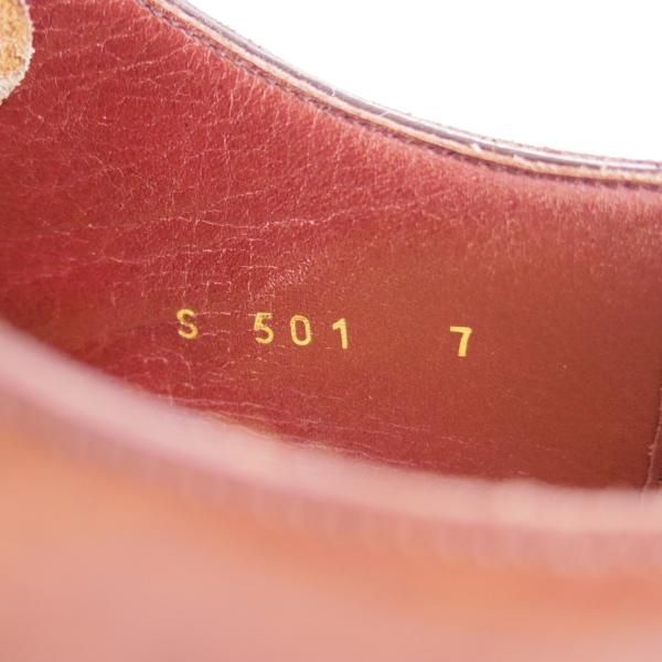 美品★Soffice&Solid/ソフィス&ソリッド SIZE 7【現行定価￥5〜6万円程度★トレーディングポスト別注/S501】クォーターブローグ★e926