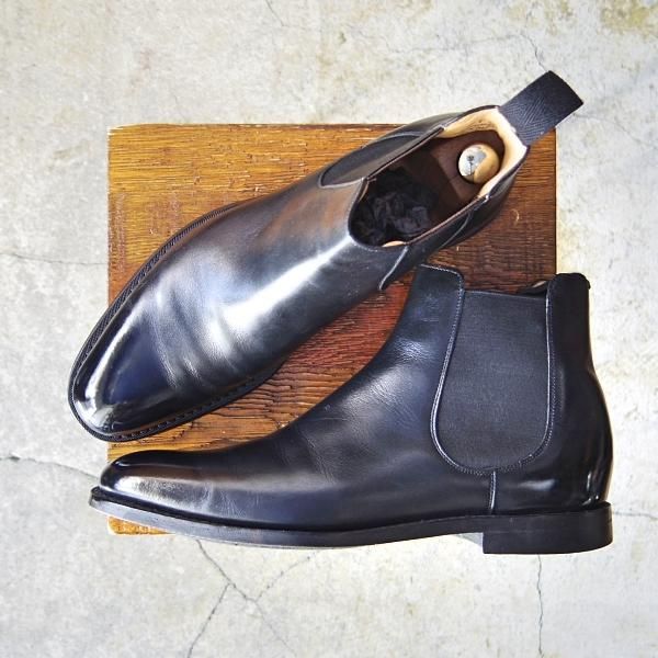 美品☆チャーチ 70F/UK7【☆サイドゴアブーツ/ELY】138ラスト