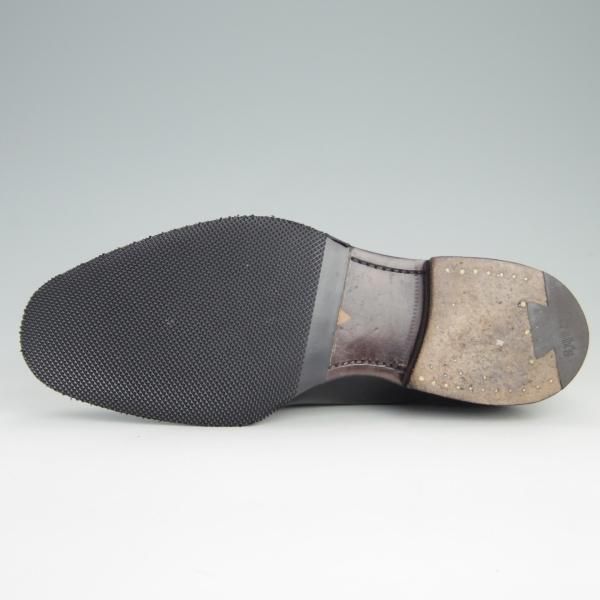 ★チャーチ 70F/UK7【貴重★002ラスト仕様/半カラス仕上げ】ALBERT/4都市ロゴ/Vフロント/プレーントゥ/カーフ/黒/メンズ/Church's★e929