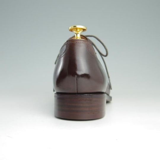 極美品★Perfetto/ペルフェット SIZE 6.5【定価￥56,100-★EG/ドーバー似寄モデル/スキンステッチ仕様】OCEANUS/Uチップ/カーフ★e930