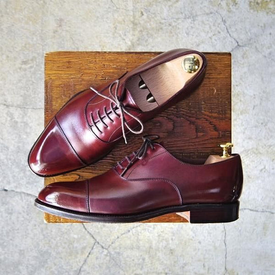 美品★(スペイン製)カルミナ SIZE 6【トレーディングポスト別注★Trading Post/ストレートチップ】80134/ALCUDIAラスト/CARMINA★e931