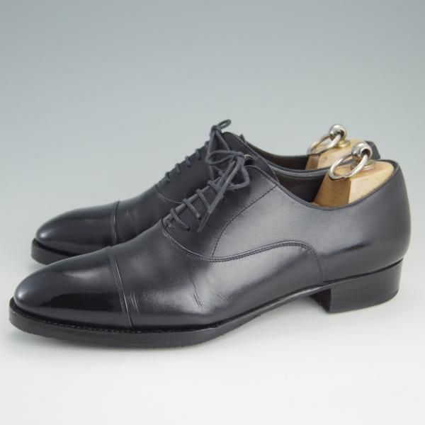 極上★Oriental製/オリエンタル SIZE 5【上級★ベベルドグッドイヤー/BEAMS F別注】BE-6101/ストレートチップ/カーフ/黒/メンズ★e932