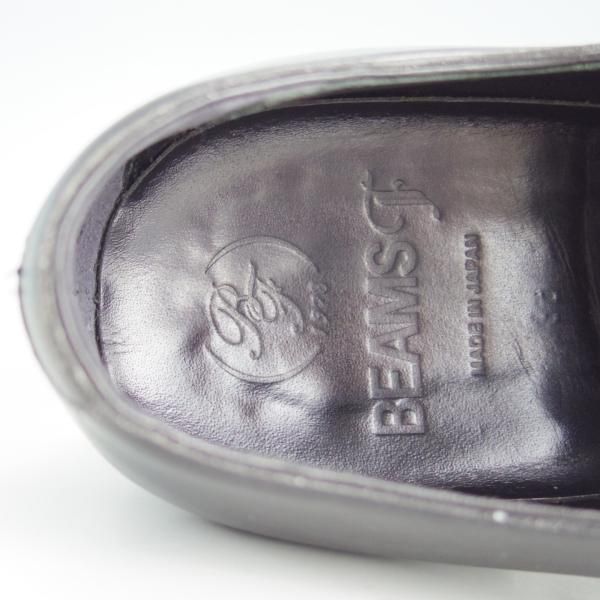 極上★Oriental製/オリエンタル SIZE 5【上級★ベベルドグッドイヤー/BEAMS F別注】BE-6101/ストレートチップ/カーフ/黒/メンズ★e932