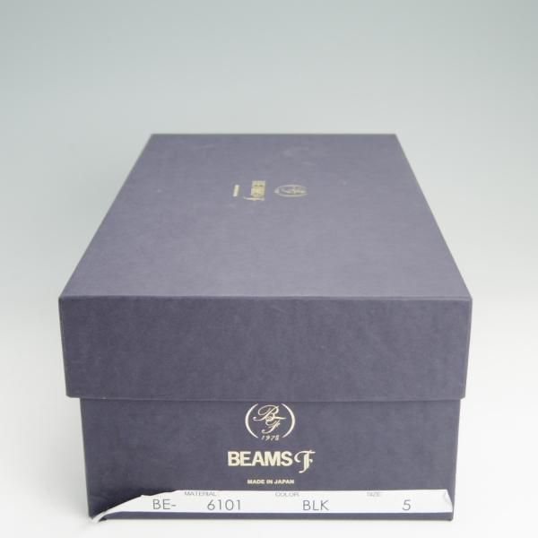 極上★Oriental製/オリエンタル SIZE 5【上級★ベベルドグッドイヤー/BEAMS F別注】BE-6101/ストレートチップ/カーフ/黒/メンズ★e932