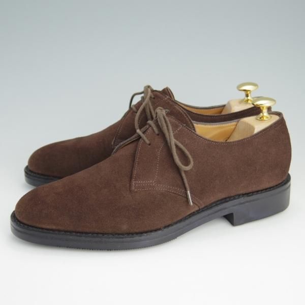 極上☆ジョンロブ 5E【貴重☆8695ラスト/PERRIER/ペリエ】プレーントゥ