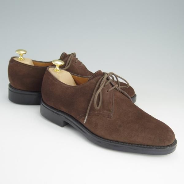 極上☆ジョンロブ 5E【貴重☆8695ラスト/PERRIER/ペリエ】プレーントゥ