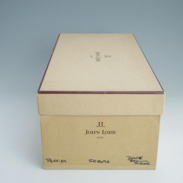 極上☆ジョンロブ 5E【貴重☆8695ラスト/PERRIER/ペリエ】プレーントゥ