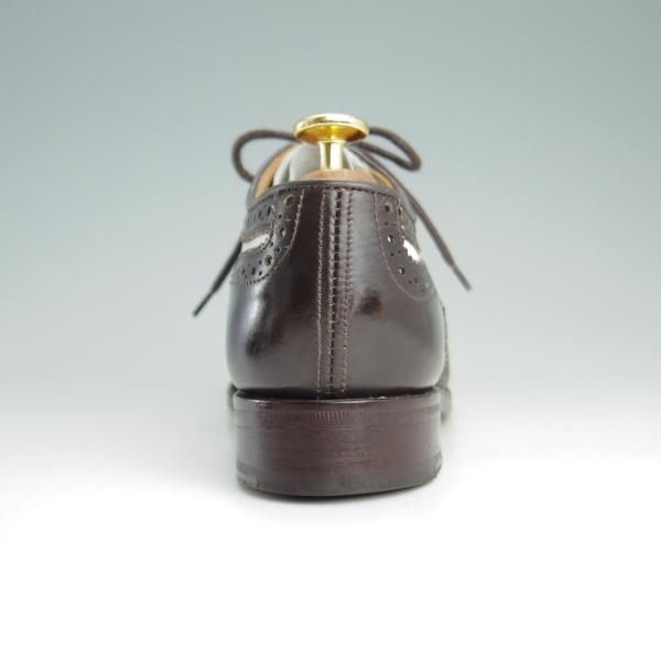 極上★トリッカーズ(レディース) SIZE 5【★カントリーシューズ/L5779】フルブローグ/カーフ/濃茶×白/短靴/Tricker's★e945