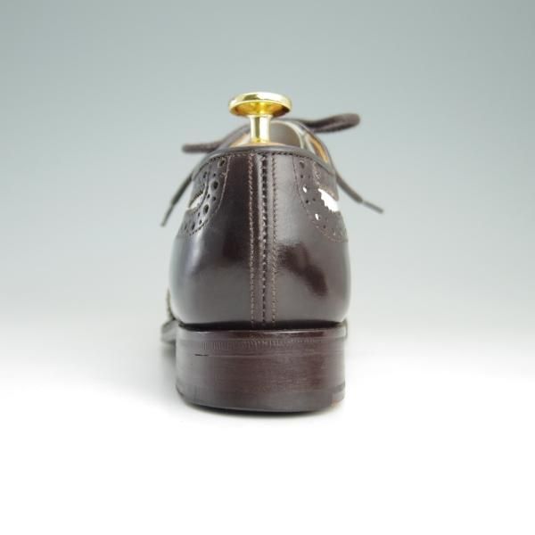 極上★トリッカーズ(レディース) SIZE 5【★カントリーシューズ/L5779】フルブローグ/カーフ/濃茶×白/短靴/Tricker's★e945
