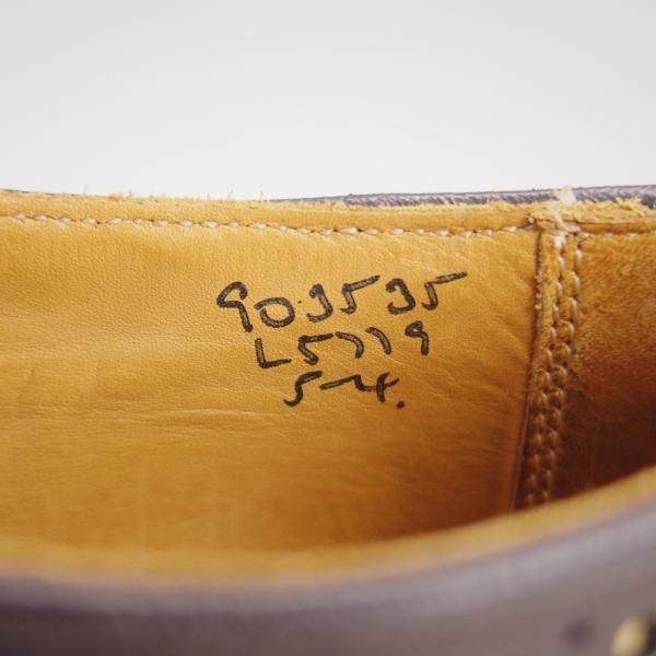 極上★トリッカーズ(レディース) SIZE 5【★カントリーシューズ/L5779】フルブローグ/カーフ/濃茶×白/短靴/Tricker's★e945