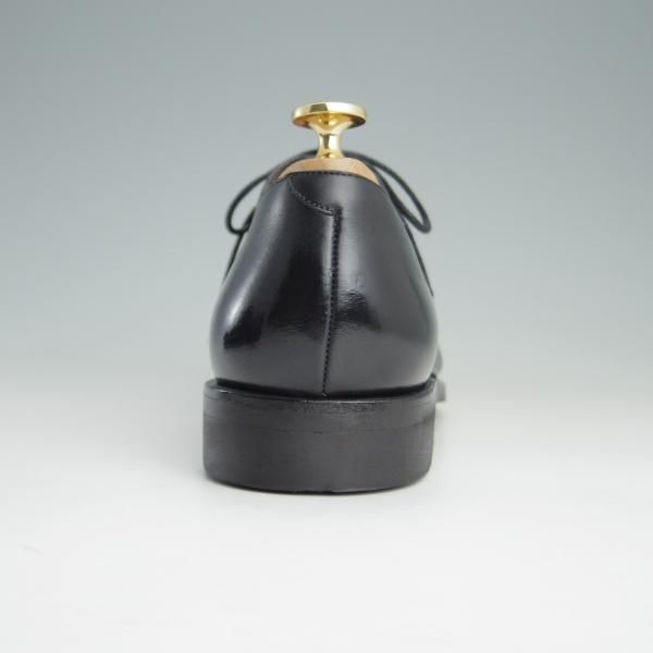 極美品★(スペイン製)カルミナ SIZE 6【★ストレートチップ/80665】FILADELFIAラスト/カーフ/黒/CARMINA★e946