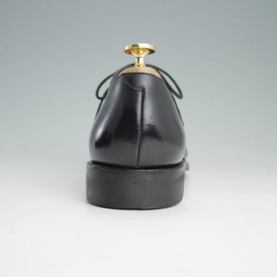 極美品★(スペイン製)カルミナ SIZE 6【★ストレートチップ/80665】FILADELFIAラスト/カーフ/黒/CARMINA★e946