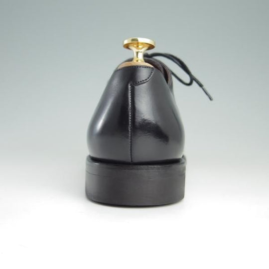 極美品★(スペイン製)カルミナ SIZE 6【★ストレートチップ/80665】FILADELFIAラスト/カーフ/黒/CARMINA★e946